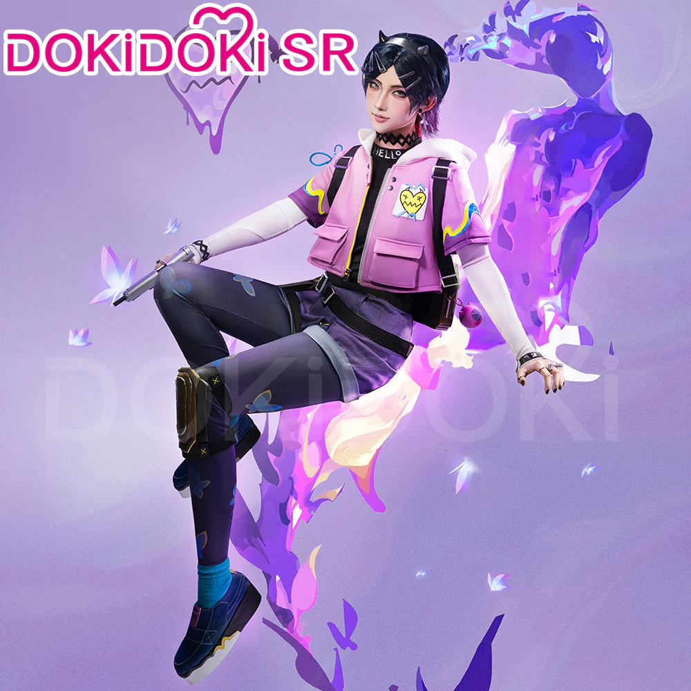 【Ready For Ship】DokiDoki-SR Game Valorant Cosplay Clove Costume