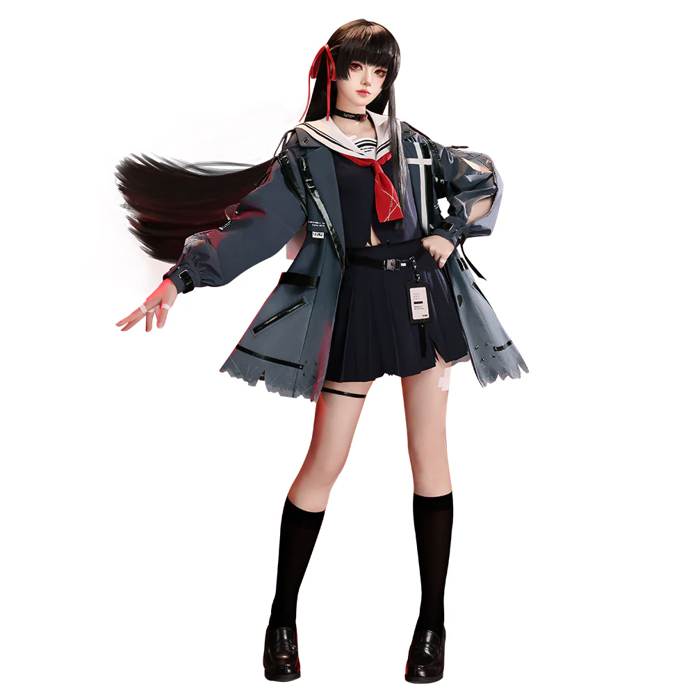 【Ready For Ship】DokiDoki-SR Game Wuthering Waves Cosplay Chisa Costume - Image 6