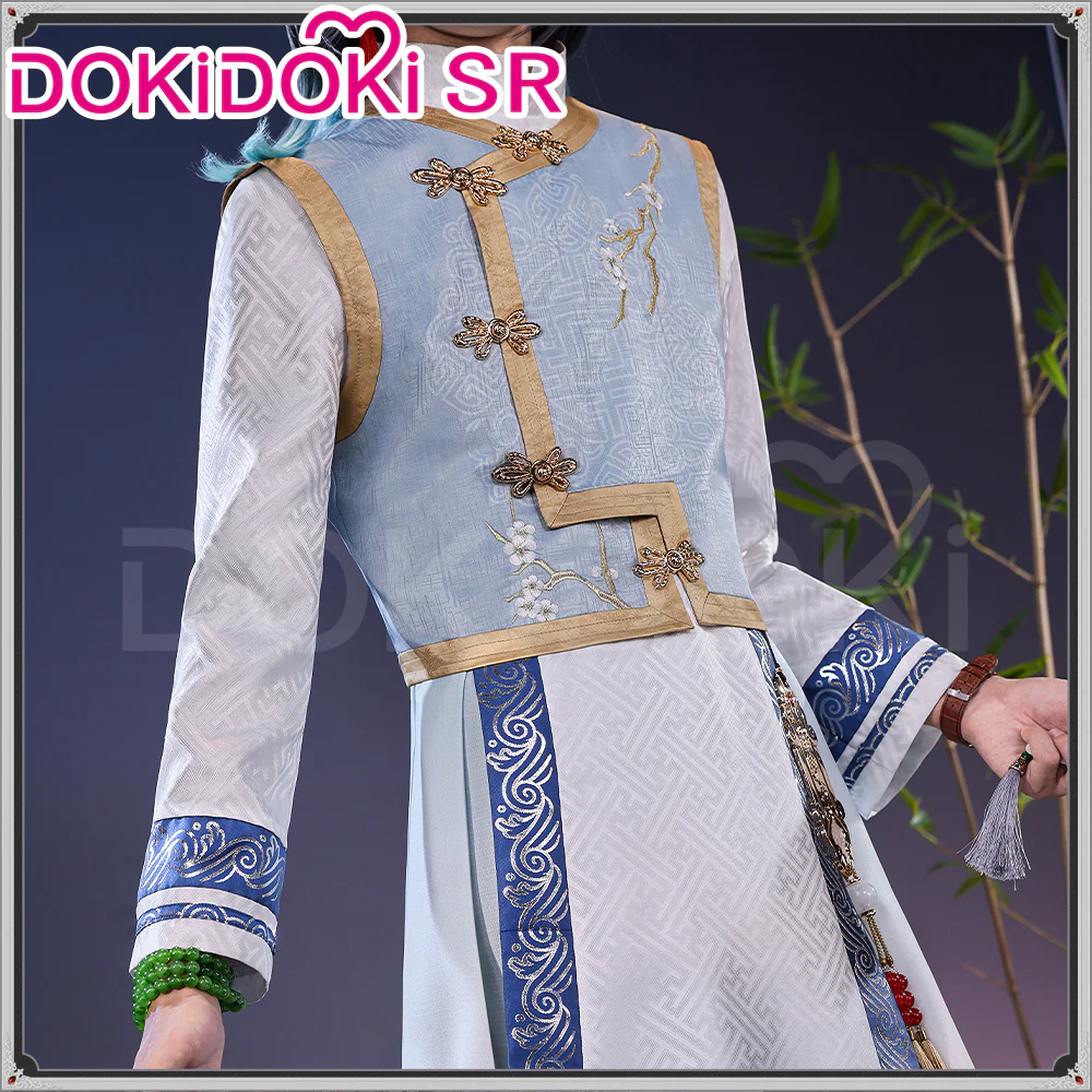 【LAST BATCH】Dokidoki-SR Game Identity Ⅴ Cosplay White Guard Costume Qilin Merchant - Image 2