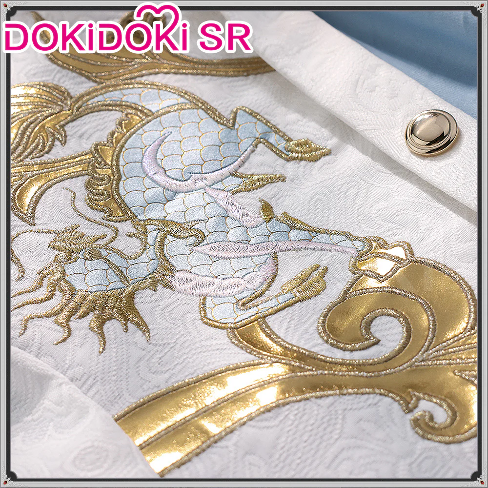【LAST BATCH】Dokidoki-SR Game Identity Ⅴ Cosplay White Guard Costume Qilin Merchant - Image 5