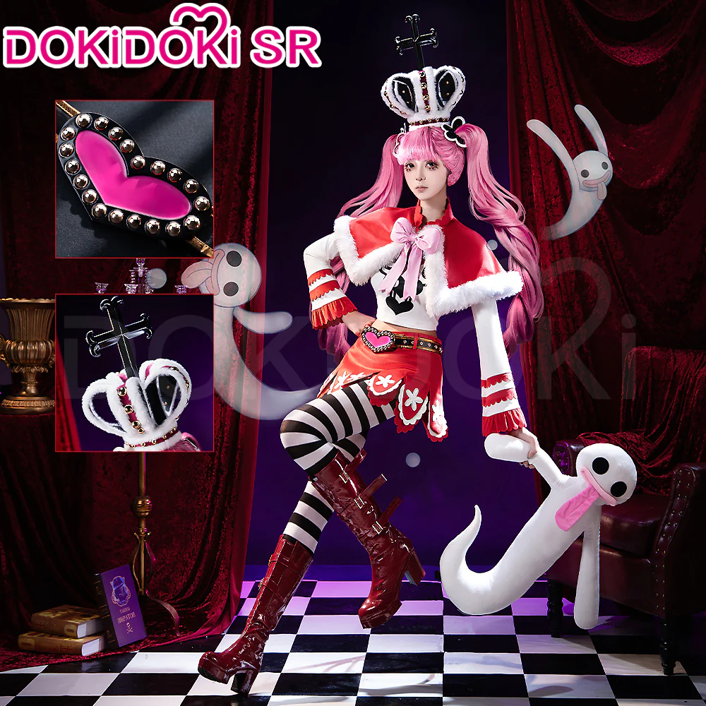 【Size S-3XL】 DokiDoki-SR Anime Cosplay Princess Ghost Costume /  Crown
