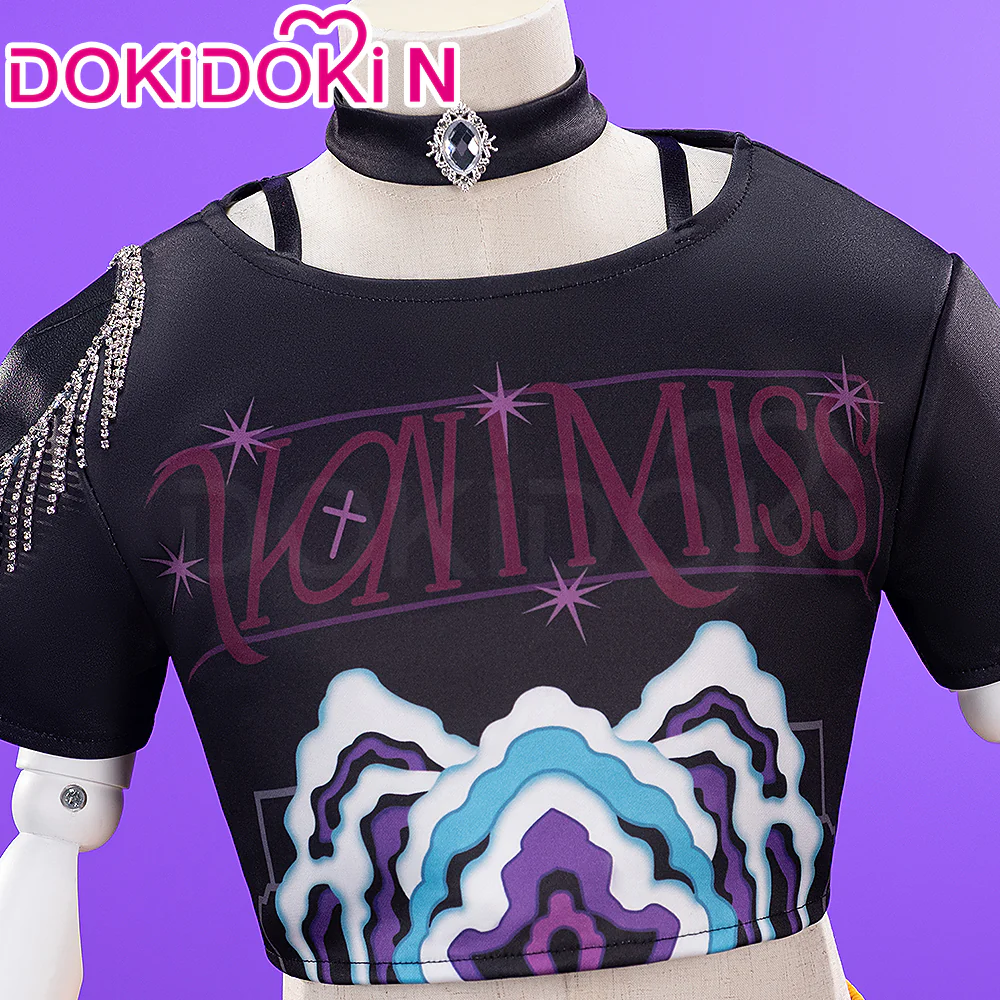 【Ready For Ship】【Kids Version】【Size S-2XL】【Last Batch】DokiDoki-R Movie Anime KPOP KILLER Cosplay Costume YELLOW SERIES - Image 6