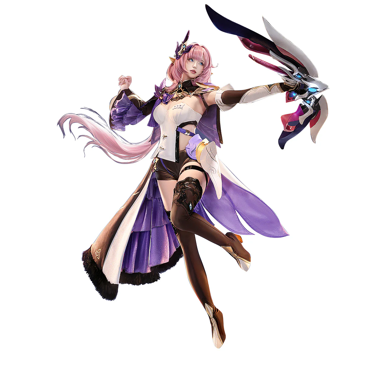 DokiDoki-SR Game Honkai Impact 3rd Cosplay Elysia Costume - Image 8