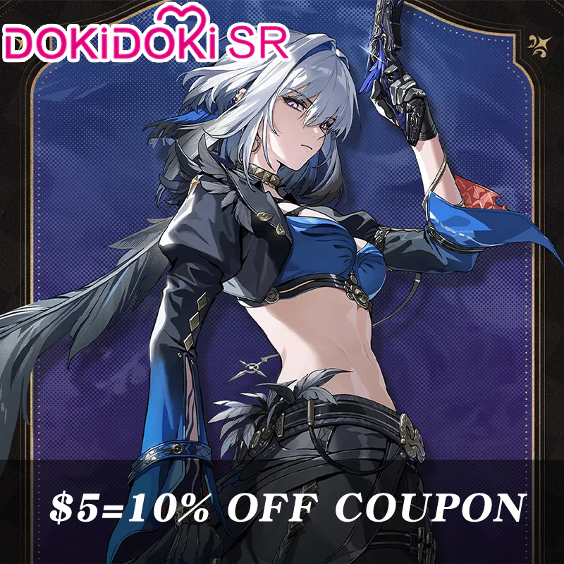 【Comfirmed】$5 Deposit =10% OFF Coupon DokiDoki-SR Game Wuthering Waves Cosplay Galbrena Costume