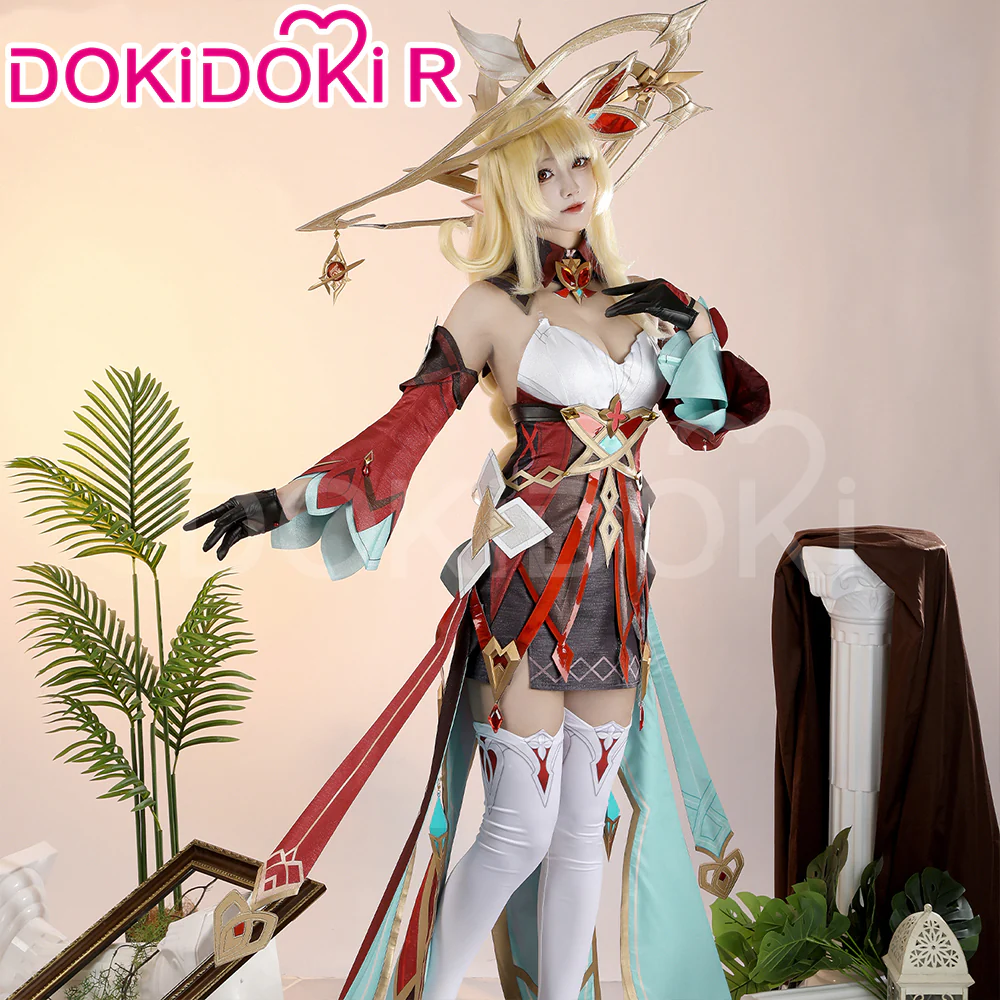 【Size XS-2XL】DokiDoki-R Game Genshin Impact Cosplay Alice Costume Nod-Krai nodkrai - Image 2