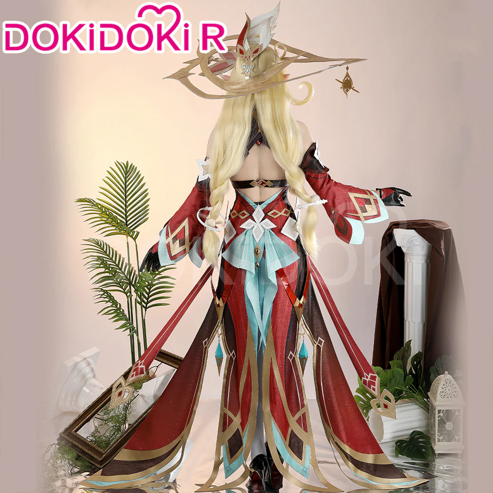 【Size XS-2XL】DokiDoki-R Game Genshin Impact Cosplay Alice Costume Nod-Krai nodkrai - Image 4