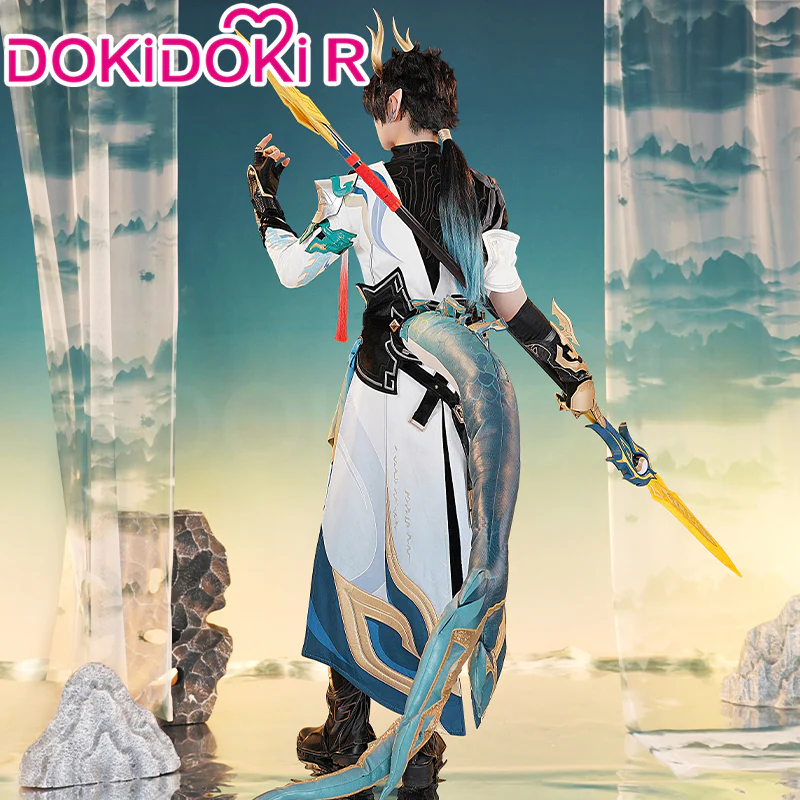 【Partially Ready For Ship】【Size S-3XL】DokiDoki-R Game Honkai: Star Rail Cosplay Dan Heng Permansor Terrae Costume / Tail SP Danheng - Image 3