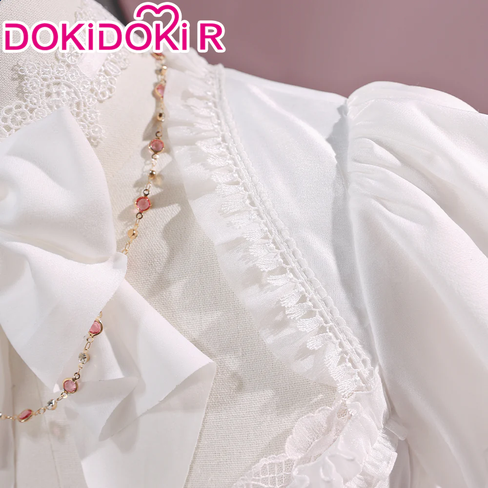DokiDoki-R Anime Cosplay Goddess / Devil Costume Dress Doujin Purple / White - Image 12