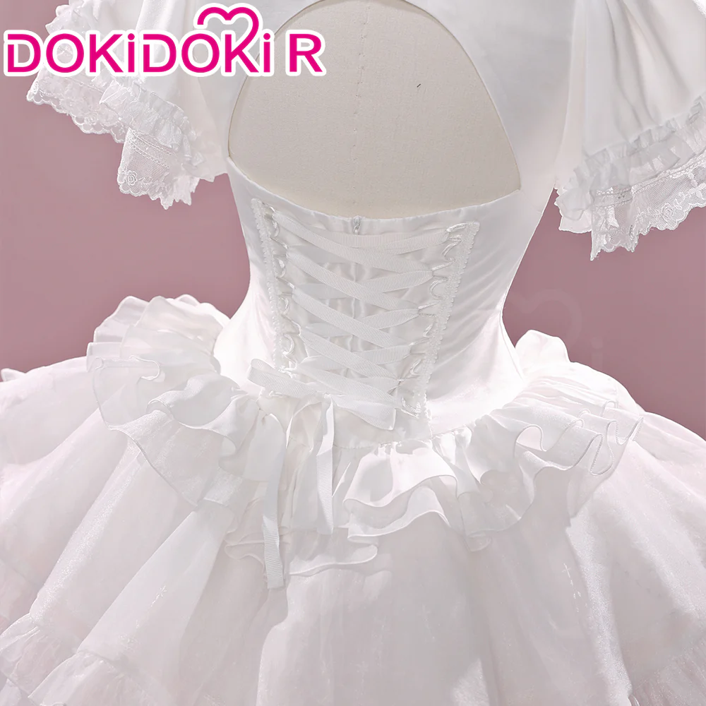 DokiDoki-R Anime Cosplay Goddess / Devil Costume Dress Doujin Purple / White - Image 13