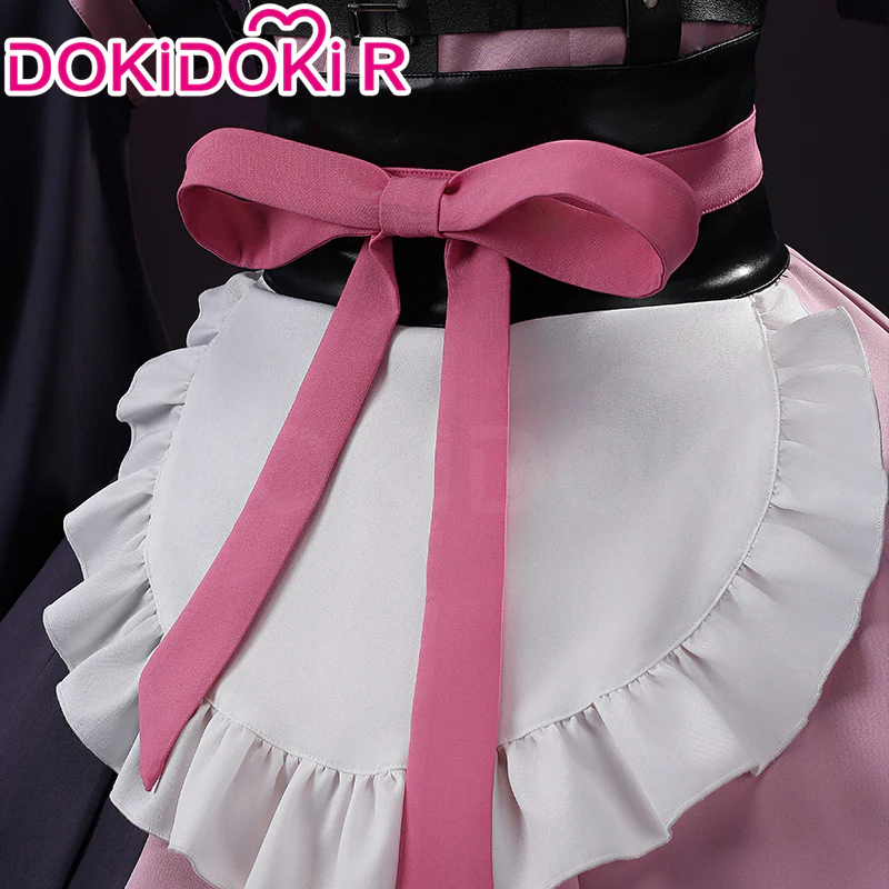 【Size XS-XL】DokiDoki-R Anime Cosmic Princess Kaguya! Cosplay Komazawa Noi Costume Cute Maid - Image 6