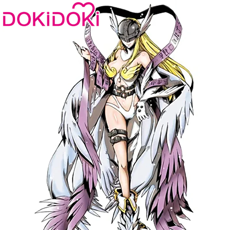 【POLL】$5 Deposit = 10% off Coupon DokiDoki Anime Digimon Adventure Cosplay Angewomon Costume - Image 3