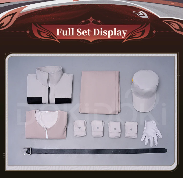 【Size S-2XL】DokiDoki-R Anime GACHIAKUTA Cosplay Gris Rubion / Follo Tunito / Tomme Mima Supporters Costume - Image 8