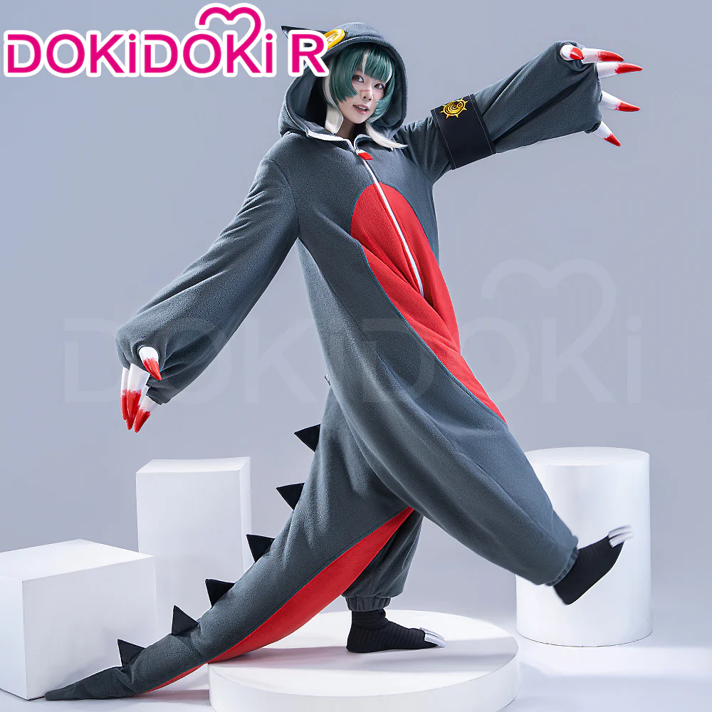 【Size S-3XL】DokiDoki-R Anime GACHIAKUTA Cosplay Guita Costume Cute Pajamas With Shoes - Image 2