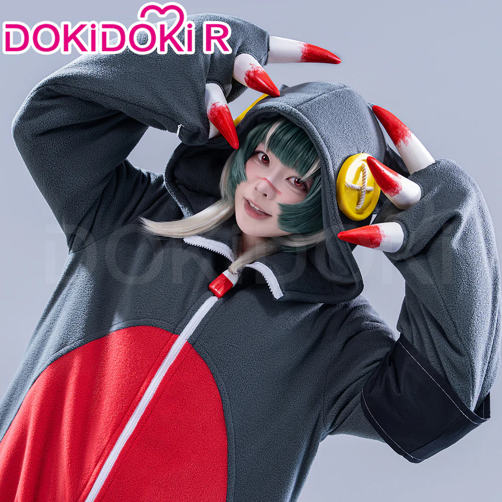 【Size S-3XL】DokiDoki-R Anime GACHIAKUTA Cosplay Guita Costume Cute Pajamas With Shoes - Image 4