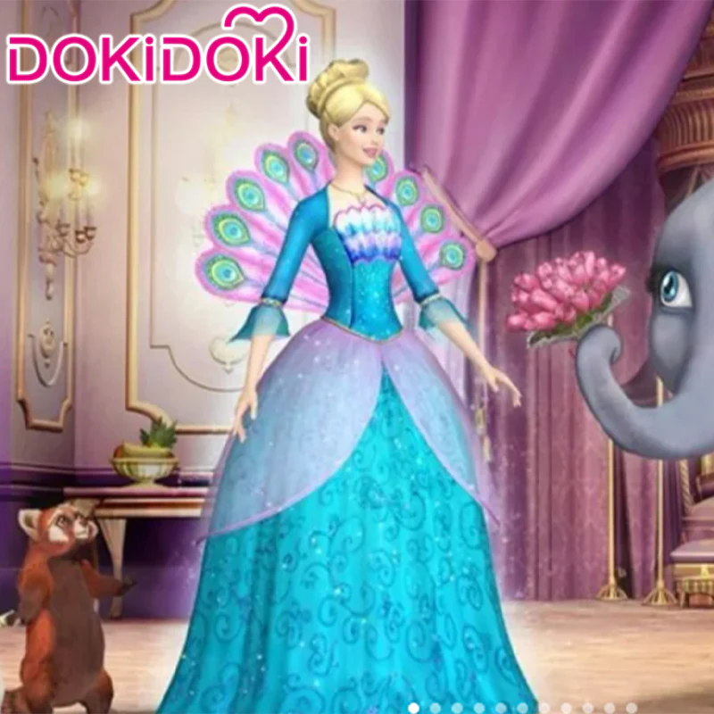 【Confirmed】$5 Deposit = 10% off Coupon DokiDoki Movie Cosplay Costume Blue Princess Dress - Image 3