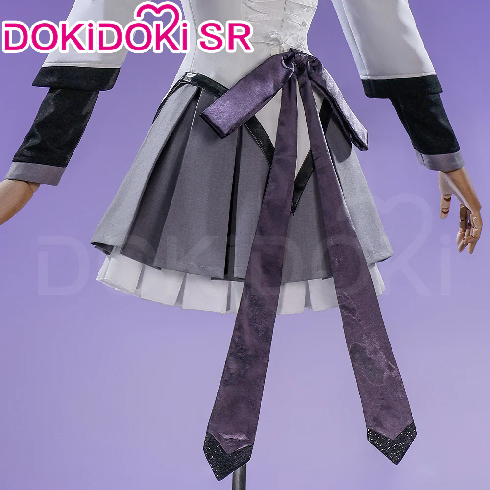 【Partially Ready For Ship】【Size S-XL】DokiDoki-SR Anime Cosplay Costume Grey Battle Dress Movie Version - Image 5