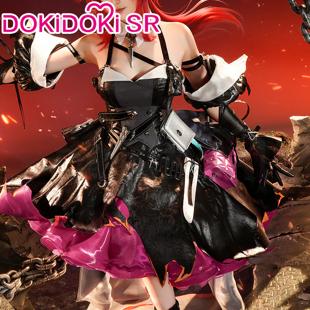 DokiDoki-SR Game Arknights: Endfield Cosplay Laevatain Costume - Image 2