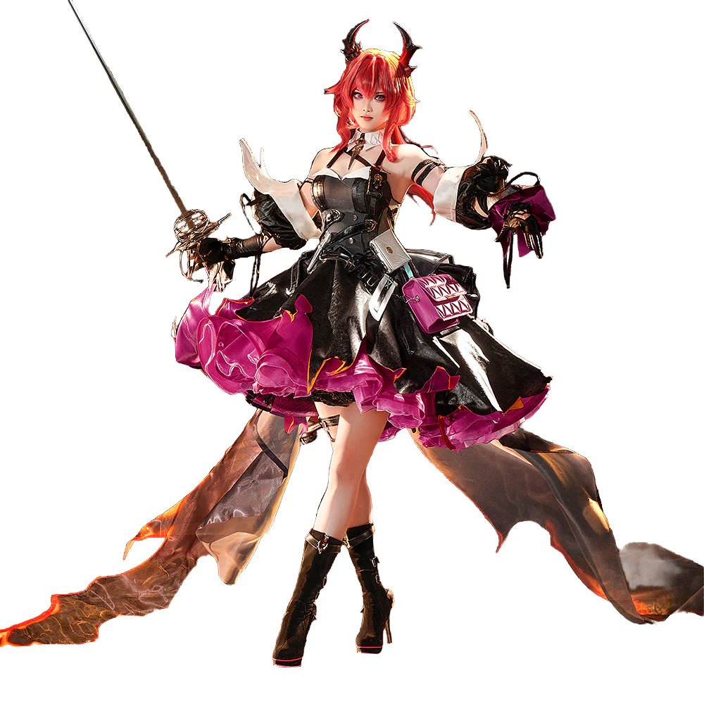 DokiDoki-SR Game Arknights: Endfield Cosplay Laevatain Costume - Image 5