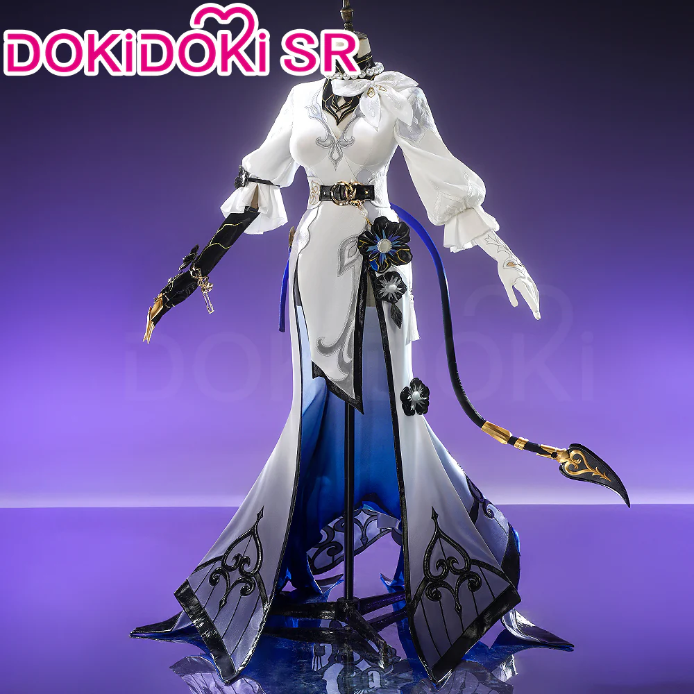 【Size S-2XL】DokiDoki-SR Game Honkai: Star Rail Cosplay The Dahlia Costume Constance - Image 2