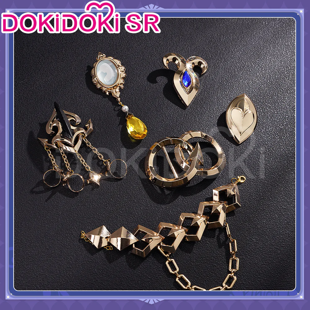 【Size S-2XL】DokiDoki-SR Game Honkai: Star Rail Cosplay The Dahlia Costume Constance - Image 6