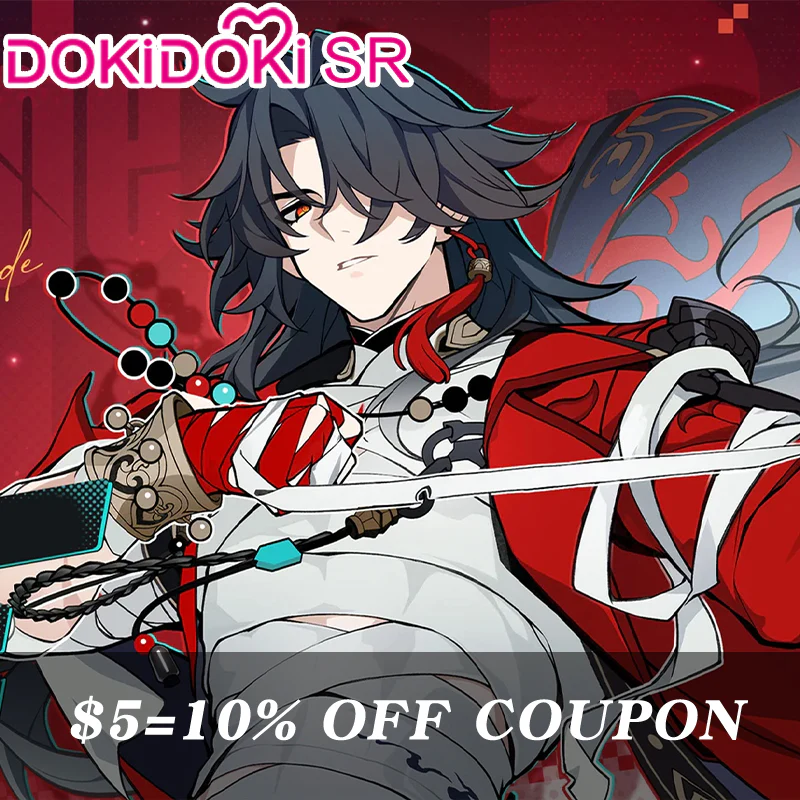 【Confirmed】$5 Deposit = 10% off Coupon  DokiDoki-SR Honkai: Star Rail Cosplay Blade Costume Planarcadia