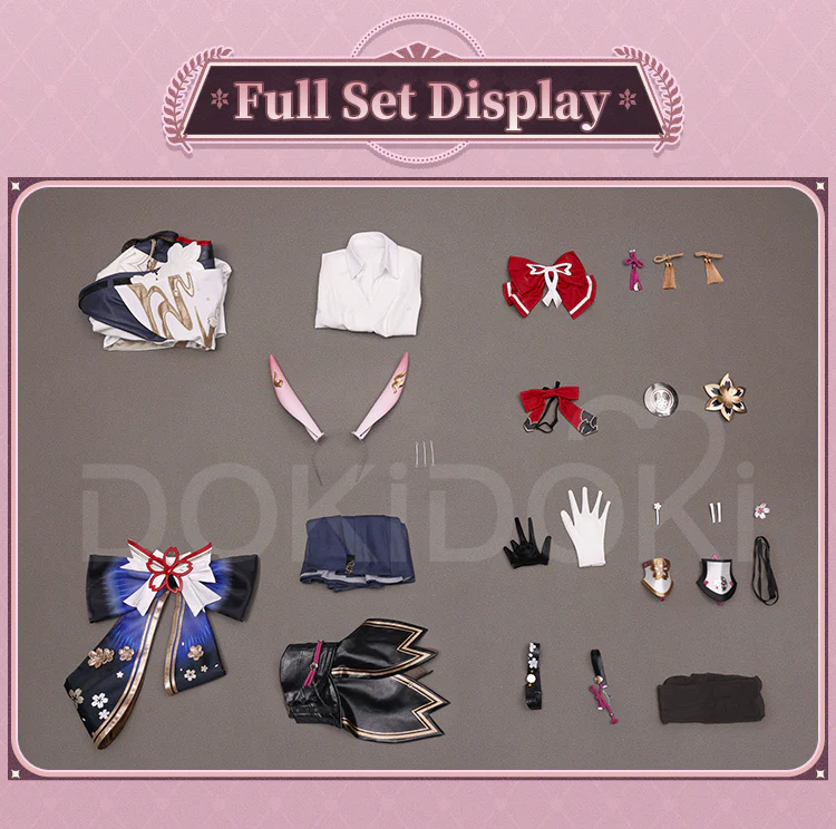 【Size S-2XL】DokiDoki-SR Honkai: Star Rail Cosplay Evanescia Costume Planarcadia - Image 5
