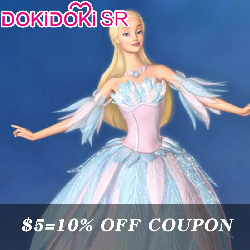 【Confirmed】$5 Deposit =10% OFF Coupon DokiDoki-SR Movie Cosplay Pink Dress Costume Swan Lake - Image 2