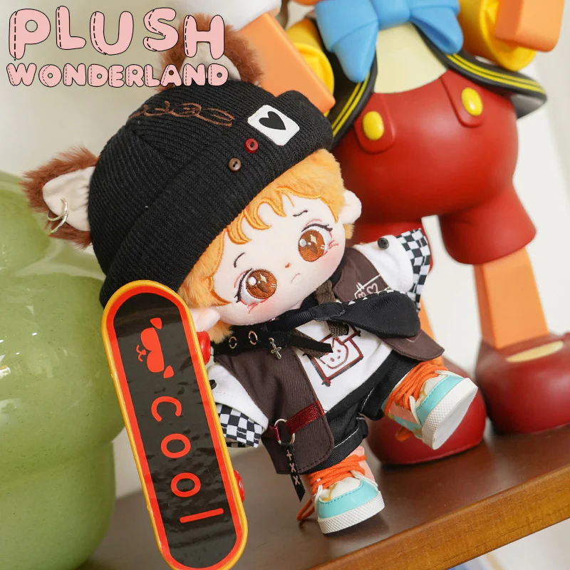 【Consignment Sales】【INSTOCK】PLUSH WONDERLAND Hip Hop Fox Doll Clothes Plushie 20CM Cool