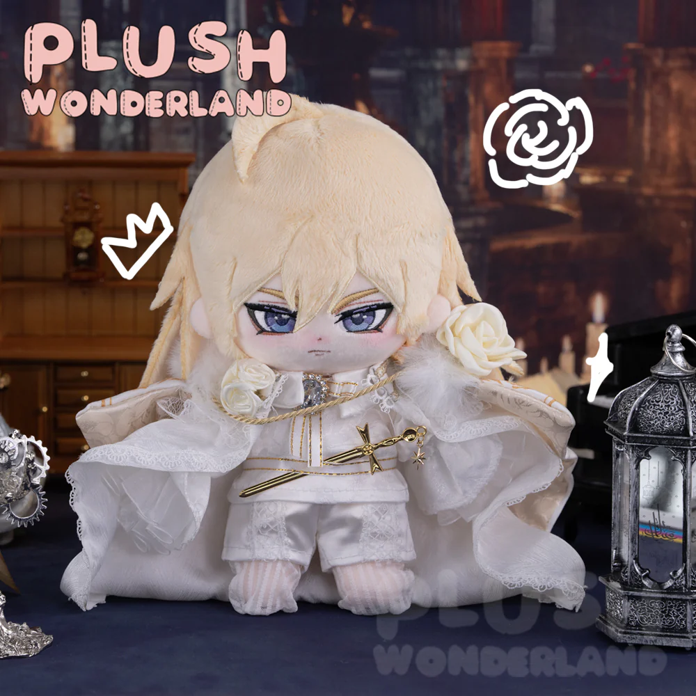 【Consignment Sales】PLUSH WONDERLAND  Blonde Hair Plushie 20CM Cotton Doll FANMADE
