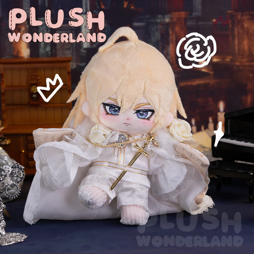 【Consignment Sales】PLUSH WONDERLAND  Blonde Hair Plushie 20CM Cotton Doll FANMADE - Image 2