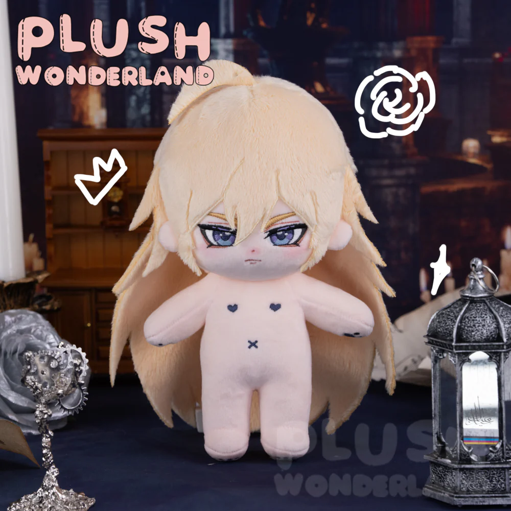 【Consignment Sales】PLUSH WONDERLAND  Blonde Hair Plushie 20CM Cotton Doll FANMADE - Image 3