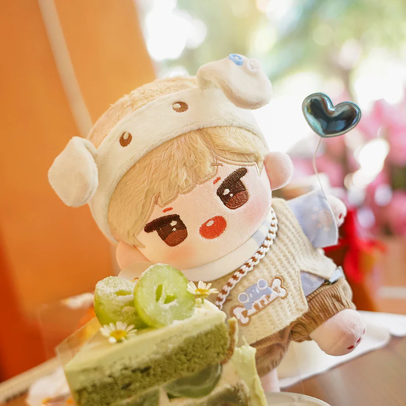 【Consignment Sales】PLUSH WONDERLAND Puppy Crush Bones Cotton Doll Plush Clothes 20 CM - Image 3