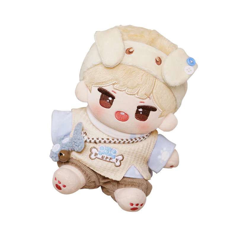 【Consignment Sales】PLUSH WONDERLAND Puppy Crush Bones Cotton Doll Plush Clothes 20 CM - Image 8