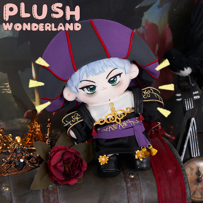 【Consignment Sales】PLUSH WONDERLAND Twsted-Wondeland Misty Plushies Cotton Doll FANMADE Rolo Falme