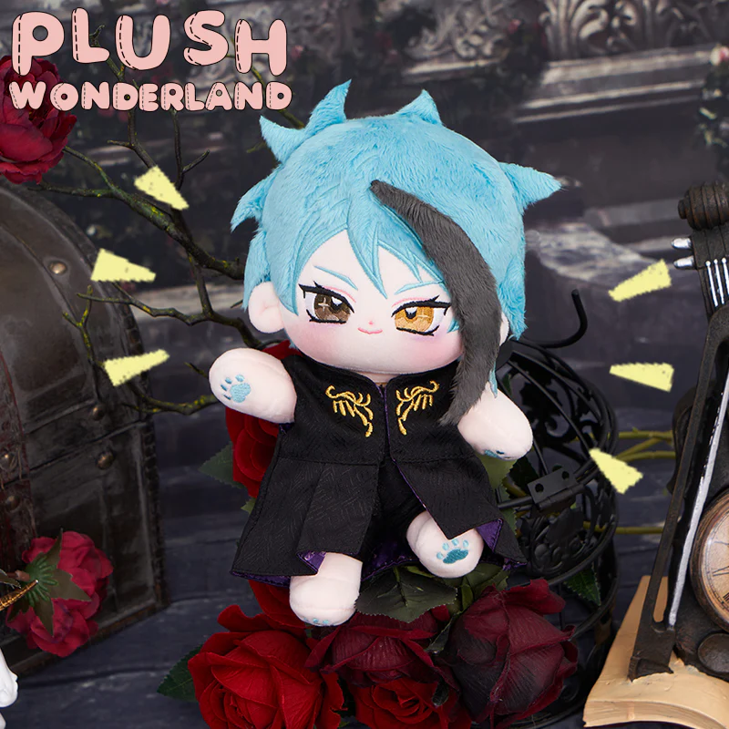 【Consignment Sales】PLUSH WONDERLAND Twsted-Wondeland Octavinele Jaade Lech Cotton Doll Plush 20 CM FANMADE - Image 4
