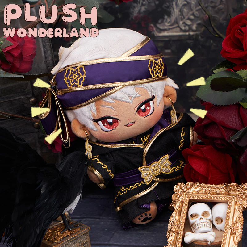 【Consignment Sales】PLUSH WONDERLAND Twsted-Wondeland Scarabiia Kaliim All-Asiim Cotton Doll Plush 20 CM FANMADE