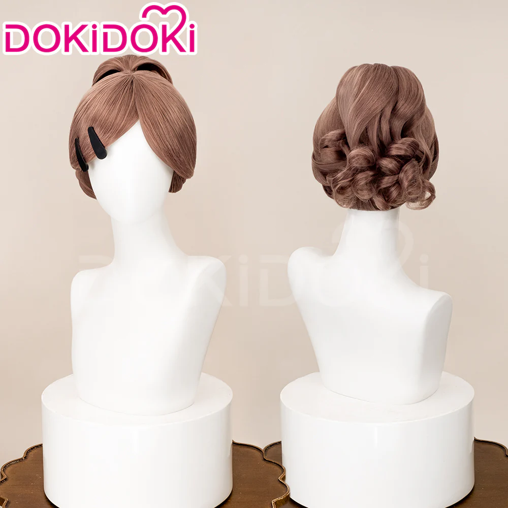 【Partially Ready For Ship】DokiDoki  Anime NANA  Cosplay Komatsu Nana HACHI Wig Short Straight Tan / Bun Hair / Ponytail / Hair Clip - Image 11