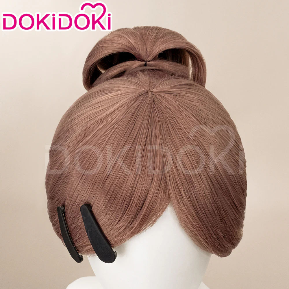 【Partially Ready For Ship】DokiDoki  Anime NANA  Cosplay Komatsu Nana HACHI Wig Short Straight Tan / Bun Hair / Ponytail / Hair Clip - Image 14