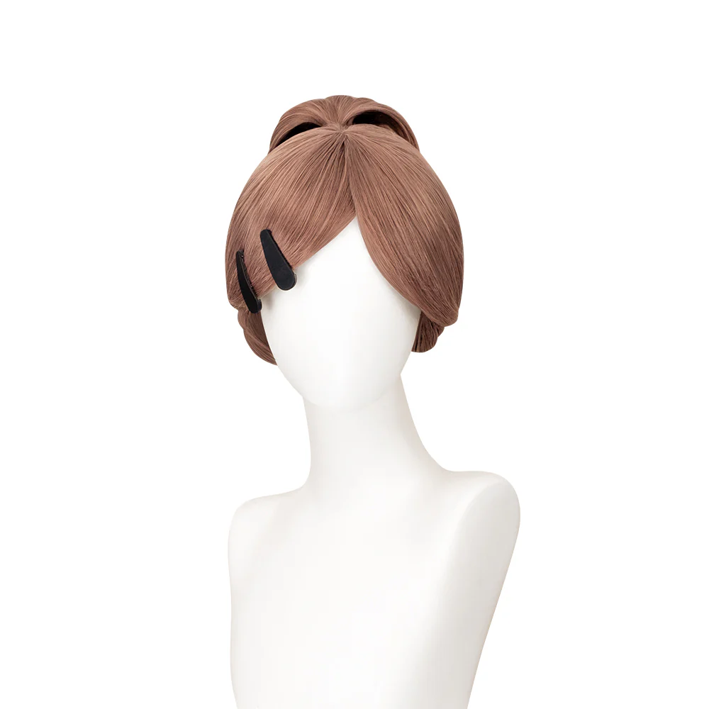 【Partially Ready For Ship】DokiDoki  Anime NANA  Cosplay Komatsu Nana HACHI Wig Short Straight Tan / Bun Hair / Ponytail / Hair Clip - Image 15