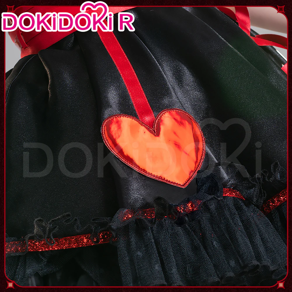 【 Ready For Ship】DokiDoki-R Anime Shugo Chara! Cosplay Tsukiyomi Utau Costume Devil Doujin Halloween - Image 3