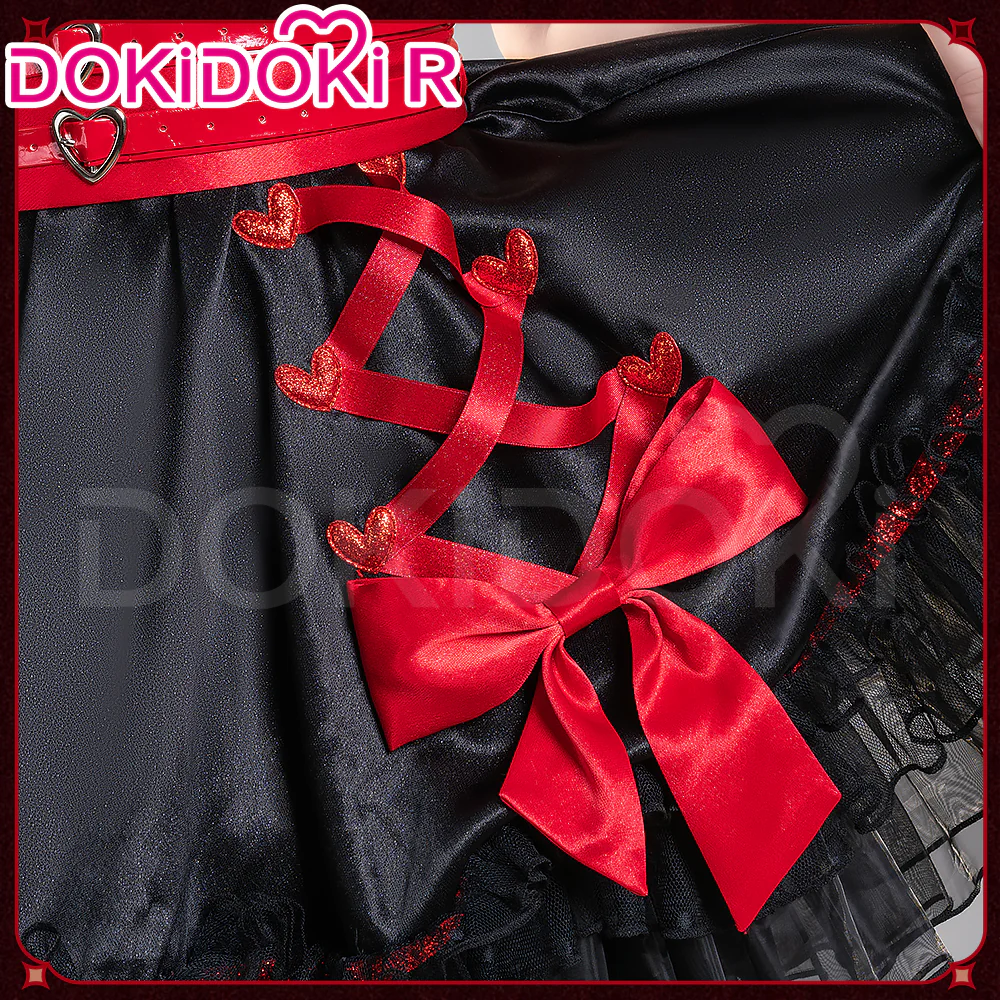 【 Ready For Ship】DokiDoki-R Anime Shugo Chara! Cosplay Tsukiyomi Utau Costume Devil Doujin Halloween - Image 4