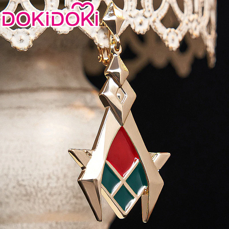 【US/EU LOCAL SHIPPING 】DokiDoki Game Genshin Impact Cosplay Kaveh Cosplay Short Blonde Wig / Earrings - Image 9