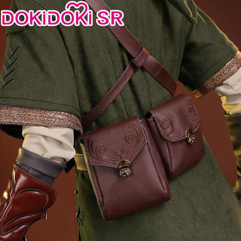 【US/EU LOCAL SHIPPING 】【Size S-2XL】DokiDoki-SR Game Cosplay Costume / Wig Green Suit - Image 4