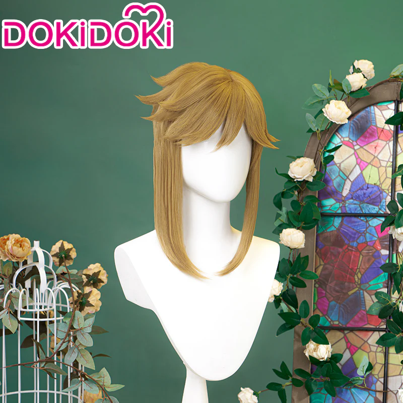 【US/EU LOCAL SHIPPING 】【Size S-2XL】DokiDoki-SR Game Cosplay Costume / Wig Green Suit - Image 7