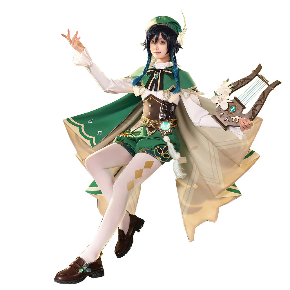 【US/EU LOCAL SHIPPING 】【Size S-2XL】DokiDoki-SR Game Genshin Impact Cosplay Venti Costume - Image 7