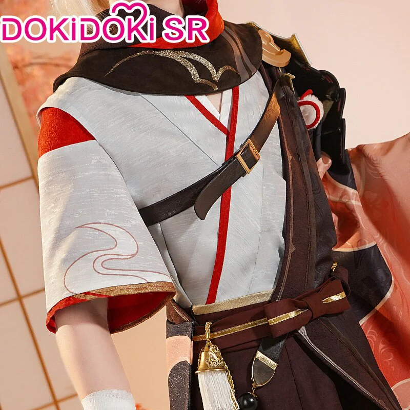 【US/EU LOCAL SHIPPING 】【Size S-2XL】DokiDoki-SR Game Genshin Impact Kazuha Cosplay Costume / Wig Men - Image 7