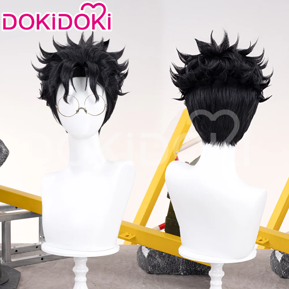【Ready For Ship】DokiDoki Anime DDD Cosplay Wig / Glasses / Mask Short Straight Men Hair - Image 7