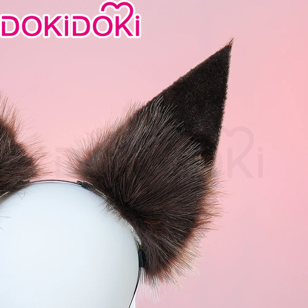 【Ready For Ship】DokiDoki Game Honkai: Star Rail Cosplay Wig Tingyun / Ting Yun Fugue / Wig / Ear Brown - Image 11