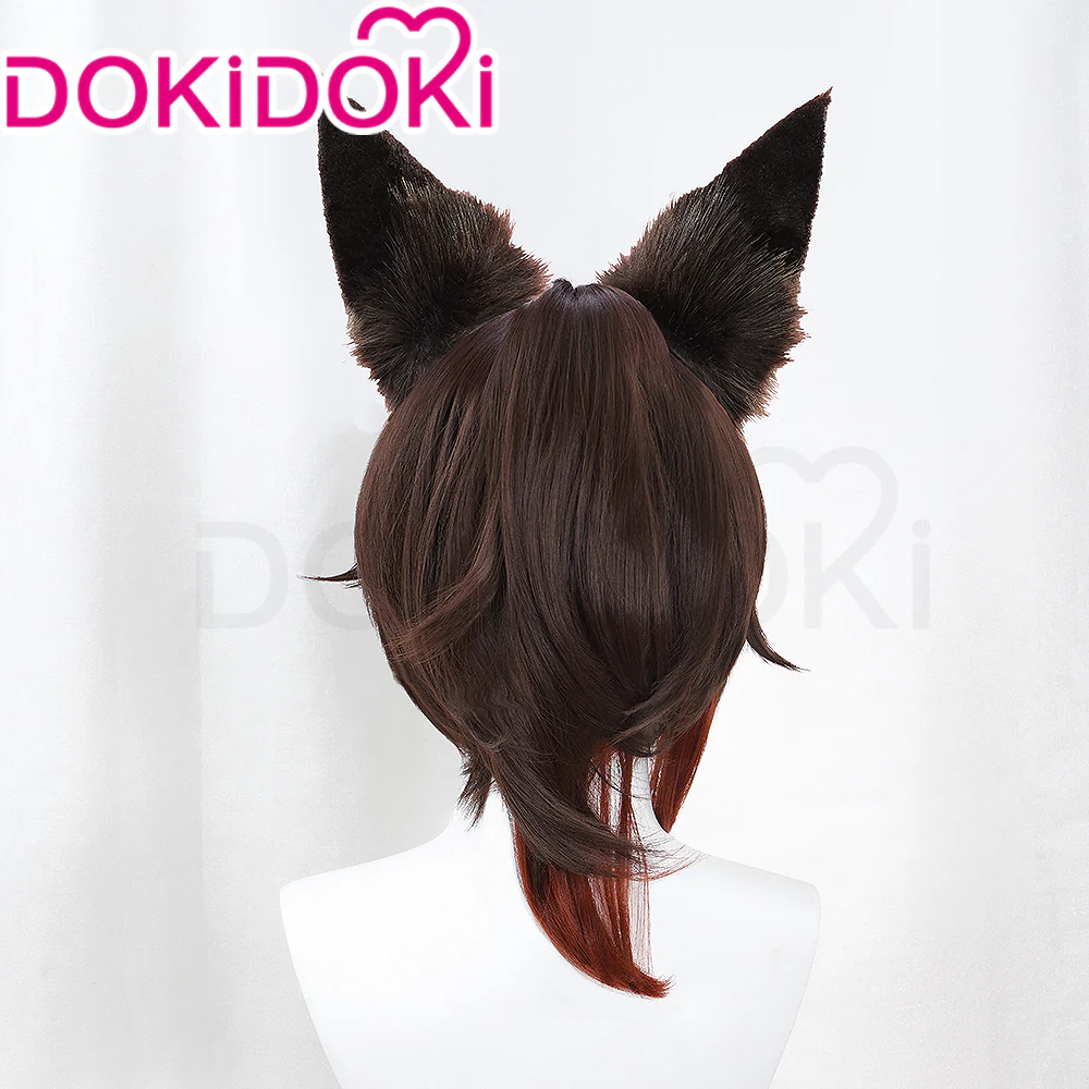 【Ready For Ship】DokiDoki Game Honkai: Star Rail Cosplay Wig Tingyun / Ting Yun Fugue / Wig / Ear Brown - Image 8