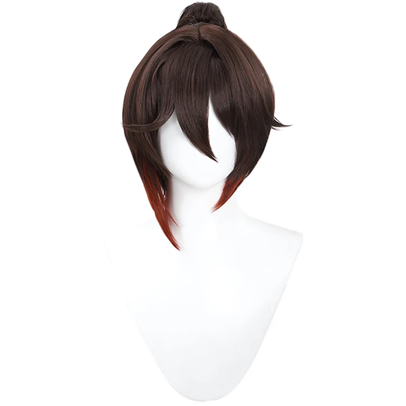 【Ready For Ship】DokiDoki Game Honkai: Star Rail Cosplay Wig Tingyun / Ting Yun Fugue / Wig / Ear Brown - Image 9